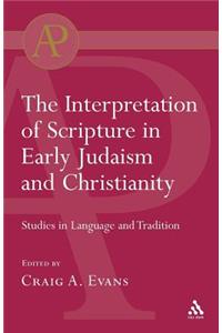 Interpretation of Scripture in Early Judaism and Christianity