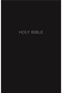 NKJV, Reference Bible, Center-Column Giant Print, Leather-Look, Black, Indexed, Red Letter Edition, Comfort Print