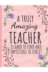 A Truly Amazing Teacher