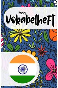 Mein Vokabelheft zum Hindi lernen