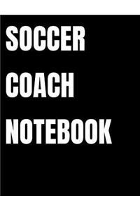 Soccer Coach Notebook