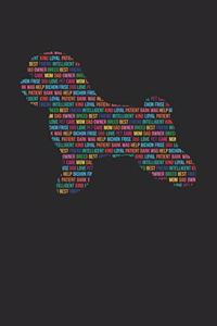 Bichon Frise Journal - Bichon Frise Notebook 'Word Cloud' - Gift for Bichon Frise Lovers