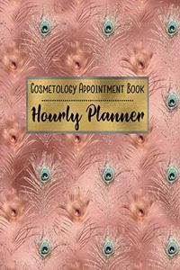 Cosmetology Appointment Book Hourly Planner
