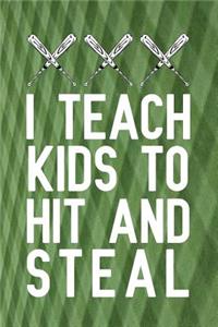 I Teach Kids to Hit and Steal