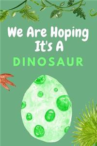 We Are Hoping It's a Dinosaur