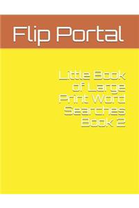 Little Book of Large Print Word Searches Book 2