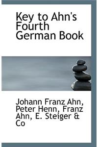 Key to Ahn's Fourth German Book