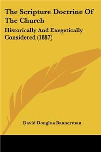 Scripture Doctrine Of The Church