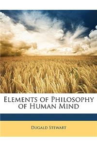 Elements of Philosophy of Human Mind