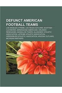 Defunct American Football Teams