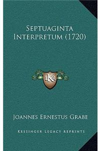 Septuaginta Interpretum (1720)