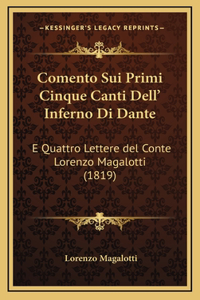 Comento Sui Primi Cinque Canti Dell' Inferno Di Dante