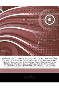 Articles on Japanese Female Tennis Players, Including