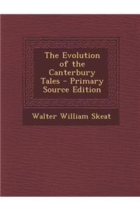 The Evolution of the Canterbury Tales
