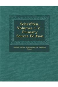 Schriften, Volumes 1-2