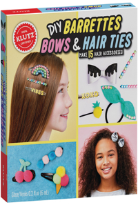 DIY Barrettes, Bows & Hair Ties