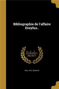 Bibliographie de l'affaire Dreyfus..