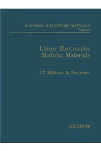 Linear Electrooptic Modular Materials