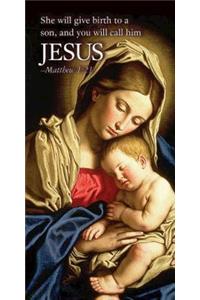 Jesus Nativity Christmas Offering Envelope (Pkg of 50)