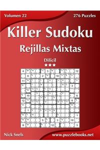 Killer Sudoku Rejillas Mixtas - DifÃ­cil - Volumen 22 - 276 Puzzles