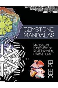 Gemstone Mandalas Coloring Book