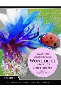 Wonderful Ladybugs and Flowers Book 1