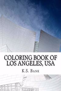 Coloring Book of Los Angeles, USA