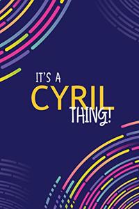 It's a Cyril Thing