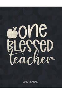 One Blessed Teacher 2020 Planner