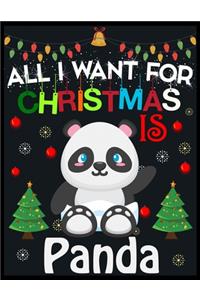 All I Want For Christmas is Panda
