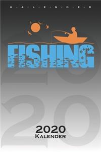 Fishing vom Boot Kalender 2020