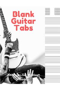 Blank Guitar Tabs