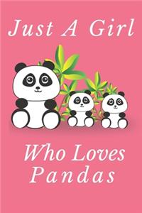 Just A Girl Who Loves Pandas
