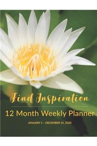 12 Month Weekly Planner