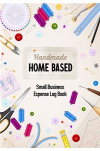 Handmade Home Based Small Business Expense Log Book