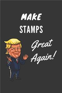 Make Stamps Great Again Notebook