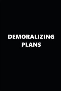 2020 Daily Planner Funny Humorous Demoralizing Plans 388 Pages