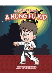 Kung Fu Kid Coloring Book