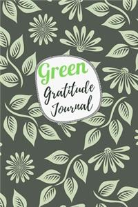 Green Gratitude Journal