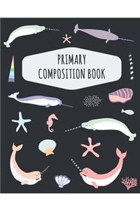 Narwhal Primary Composition Book