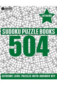 504 Sudoku Puzzles Extreme