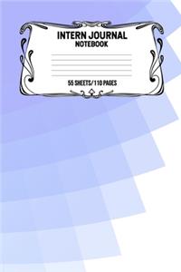Intern Journal Notebook 55 Sheets/110 Pages