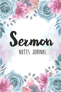 Sermon Notes Journal