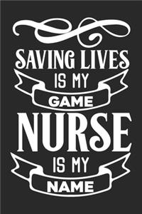 Saving is my Game Nurse is My Name