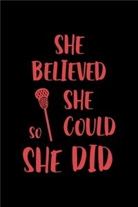 She Believed She Could So She Did