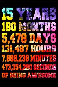 15 Years Of Being Awesome