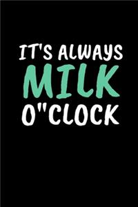 It's Always Milk O'clock