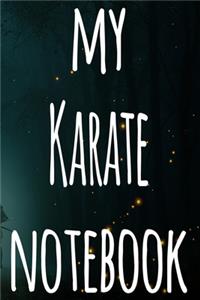 My Karate Notebook