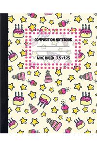 Cake Composition Notebook