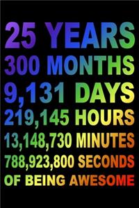 25 Years Of Being Awesome